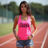 INSPIRATIONAL "Do Everything In Love" Racerback Tank Top – Faith-Based Women's Tee